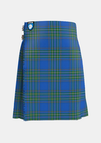 Traditional_Dallas_Tartan_4652_kilt_front_image_with_pleated_design_and_adjustable_buckles_for_men