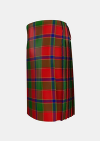 Traditional_Dalriada_Tartan_11019_kilt_left_image_with_pleated_design_and_adjustable_buckles_for_men