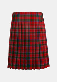 Traditional_Dalziel_tartan_970_kilt_back_image_with_pleated_design_and_adjustable_buckles_for_men