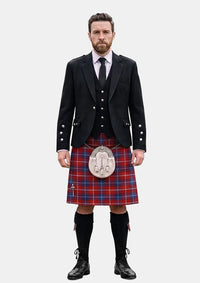 Traditional_Danish_Tartan_Kilt_and_Argyle_Jacket_Kilt_Outfits_front_image