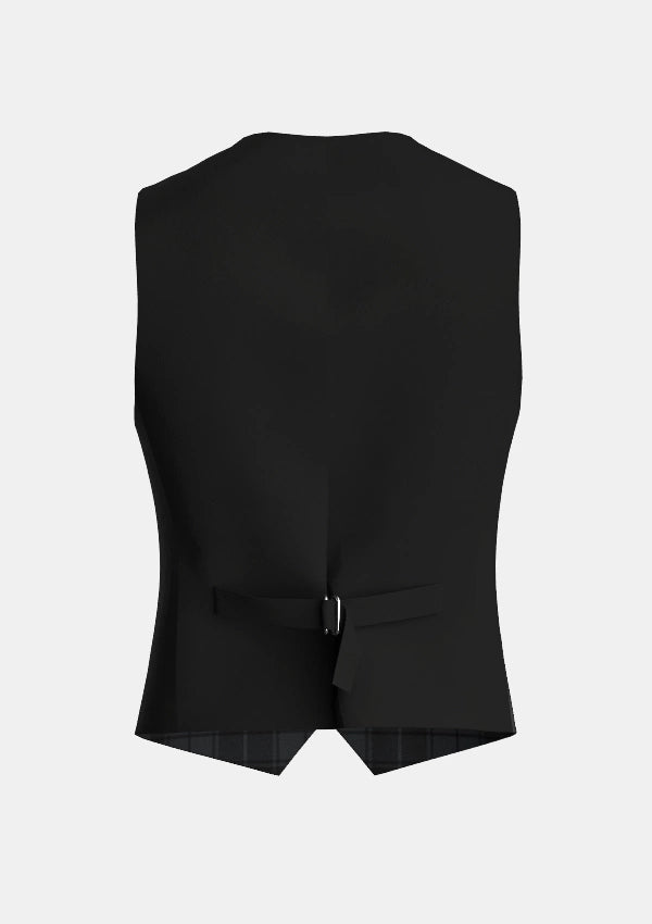 Traditional_Dark_Grey_Highlander_Tartan_Waistcoat_back_image