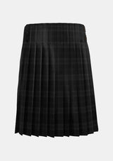 Traditional_Dark_Island_Tartan_kilt_5832_back_image_with_pleated_design_and_adjustable_buckles_for_men