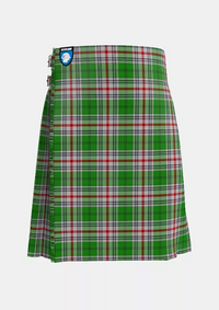 Traditional_Daugherty_Tartan_11819_kilt_front_image_with_pleated_design_and_adjustable_buckles_for_men