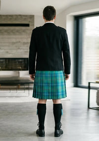 Traditional_Dauglas_Axcient_Tartan_Kilt_and_Argyle_Jacket_Kilt_Outfit_back_image