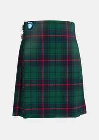 Traditional_Davidson_Modern_Tartan_kilt_front_image_with_pleated_design_and_adjustable_buckles_for_men