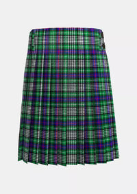 Traditional_Davidson_of_Tulloch_Dress_Tartan_kilt_back_image_with_pleated_design_and_adjustable_buckles_for_men