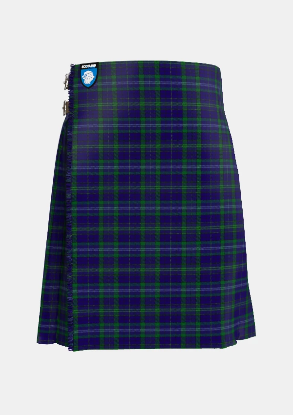 Traditional_Davies_tartan_front_image_with_pleated_design_and_adjustable_buckles_for_men