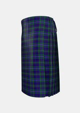 Traditional_Davies_tartan_left_image_with_pleated_design_and_adjustable_buckles_for_men