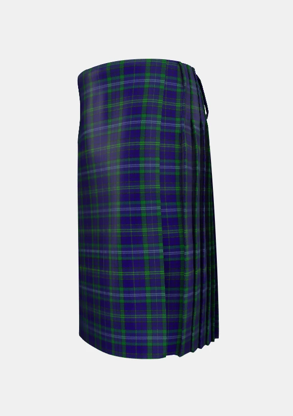 Traditional_Davies_tartan_left_image_with_pleated_design_and_adjustable_buckles_for_men