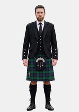Traditional_Deloughery_Paul_Tartan_10658_Kilt_and_Argyle_Jacket_Kilt_Outfits_front_image
