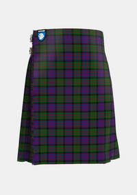 Traditional_Denovan_The_Lairdship_of_Personal_Tartan_36_kilt_front_image_with_pleated_design_and_adjustable_buckles_for_men