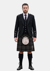 Traditional_Devlin_H_Family_Tartan_Kilt_and_Argyle_Jacket_Kilt_Outfits_front_image
