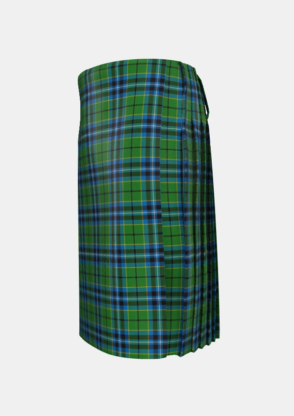 Traditional_Dick_Tartan_7183_kilt_left_image_with_pleated_design_and_adjustable_buckles_for_men