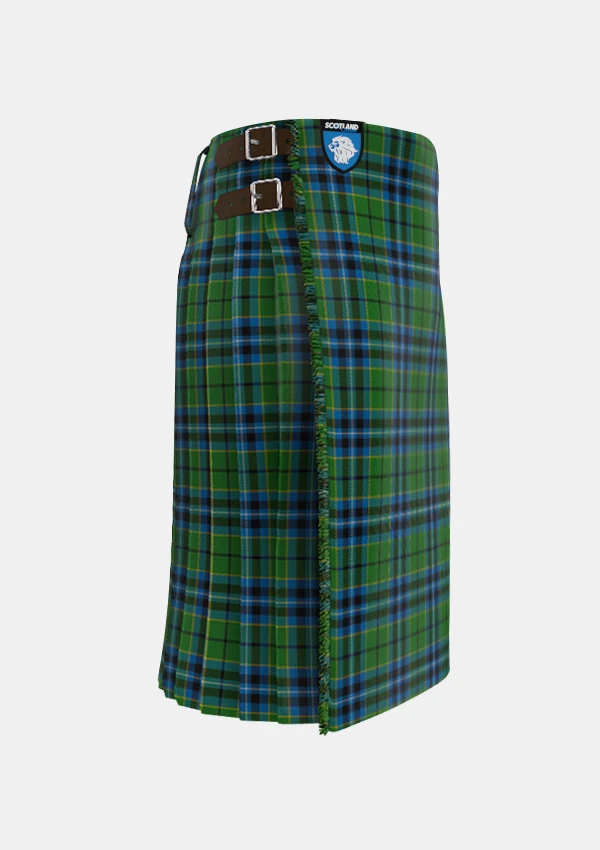 Traditional_Dick_Tartan_7183_kilt_right_image_with_pleated_design_and_adjustable_buckles_for_men