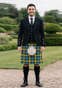 Traditional_Doddie_Weir_tartan_12047_Kilt_and_Argyle_Jacket_Kilt_Outfit_front_image
