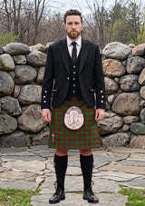 Traditional_Donachie_Tartan_6138_Kilt_and_Argyle_Jacket_Kilt_Outfit_front_image