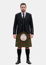 Traditional_Donachie_Tartan_6138_Kilt_and_Argyle_Jacket_Kilt_Outfits_front_image