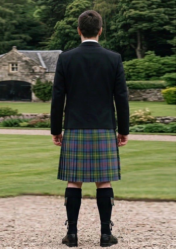 Traditional_Donegal_tartan_Kilt_and_Argyle_Jacket_Kilt_Outfit_back_image