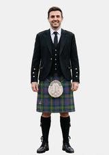 Traditional_Donegal_tartan_Kilt_and_Argyle_Jacket_Kilt_Outfits_front_image