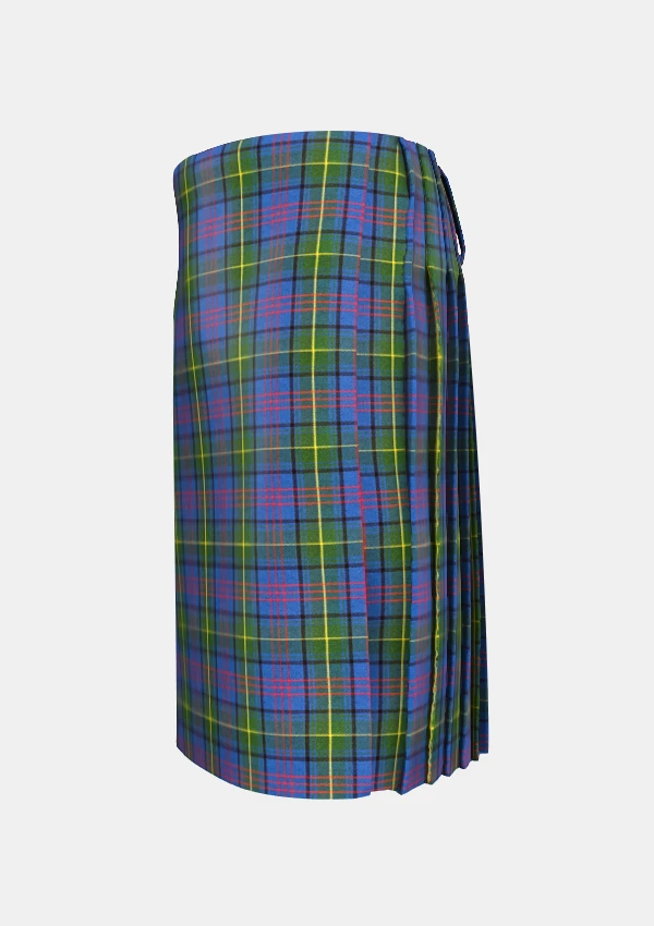 Traditional_Donegal_tartan_left_image_with_pleated_design_and_adjustable_buckles_for_men