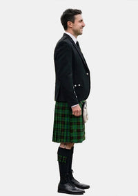 Traditional_Douglas_Black_Tartan_1029_Kilt_and_Argyle_Jacket_Kilt_Outfits_right_image
