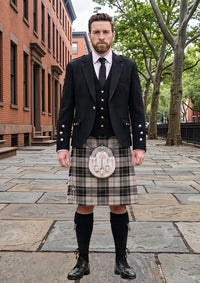Traditional_Douglas_Gray_Tartan_Kilt_and_Argyle_Jacket_Kilt_Outfit_front_image