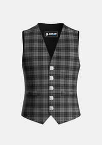Traditional_Douglas_Grey_Vestiarium_Scoticum_Tartan_1127_Waistcoat_front_image