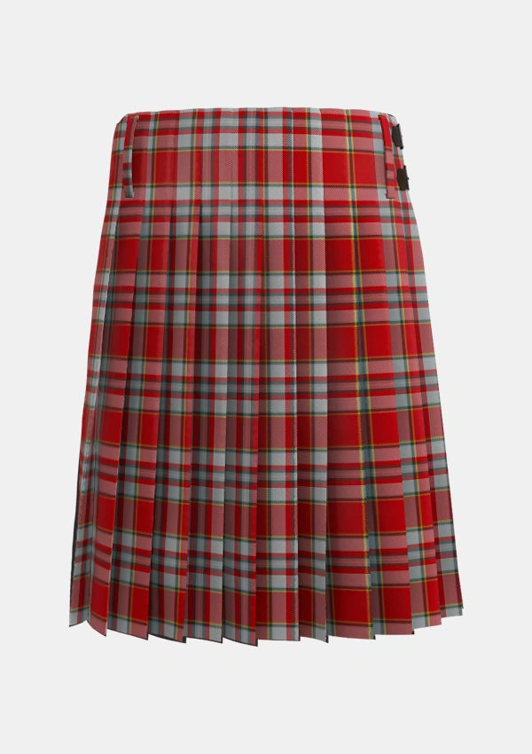 Traditional_Drummond_of_Perth_Dress_3_Tartan_1720_kilt_back_image_with_pleated_design_and_adjustable_buckles_for_men