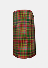 Traditional_Drummond_of_Strathallan_or_Ogilvy_Tartan_671_kilt_left_image_with_pleated_design_and_adjustable_buckles_for_men