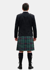Traditional_Duncan_Modern_Tartan_Kilt_and_Argyle_Jacket_Kilt_Outfits_back_image