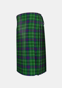 Traditional_Duncan_tartan_1112_kilt_left_image_with_pleated_design_and_adjustable_buckles_for_men