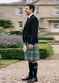 Traditional_Dunn_tartan_6481_Kilt_and_Argyle_Jacket_Kilt_Outfit_left_image