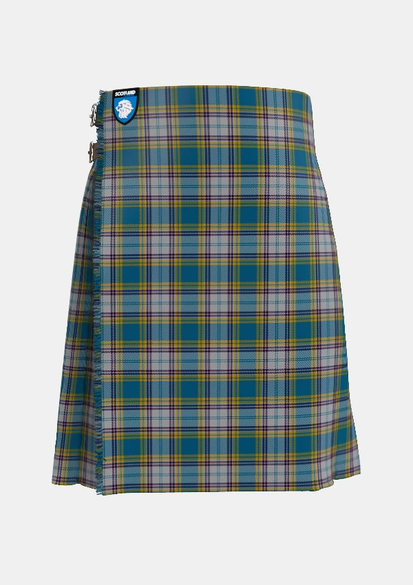 Traditional_Dunn_tartan_front_image_with_pleated_design_and_adjustable_buckles_for_men