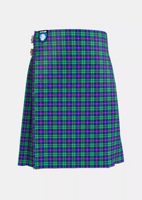 Traditional_Durham_Tartan_kilt_front_image_with_pleated_design_and_adjustable_buckles_for_men