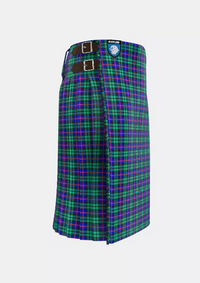 Traditional_Durham_Tartan_kilt_right_image_with_pleated_design_and_adjustable_buckles_for_men