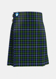 Traditional_Dyce_2_Tartan_297_kilt_front_image_with_pleated_design_and_adjustable_buckles_for_men