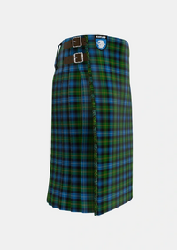 Traditional_Dyce_Tartan_291_kilt_right_image_with_pleated_design_and_adjustable_buckles_for_men