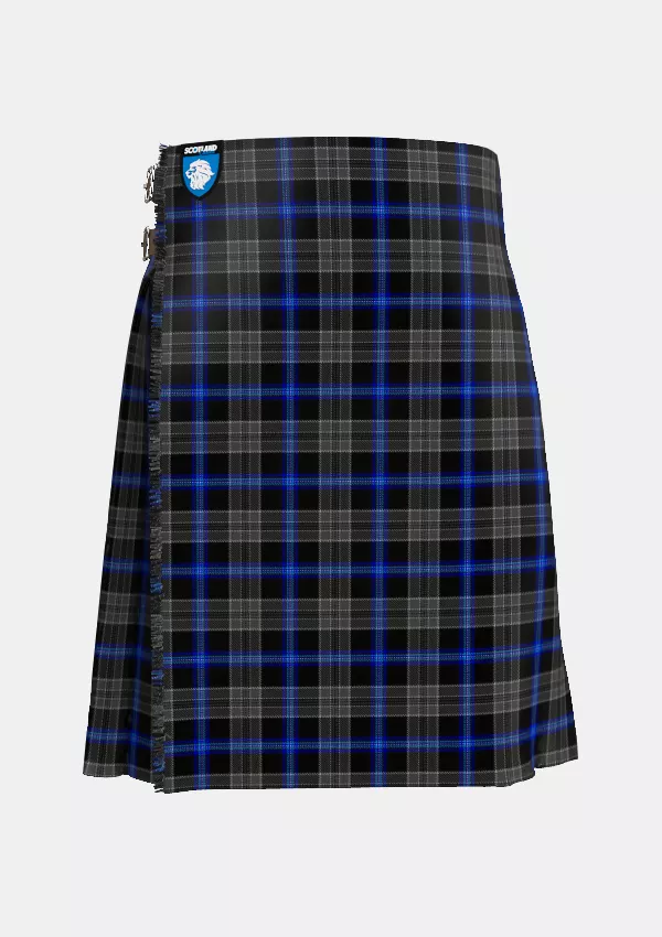 Traditional_Earthrise_Tartan_kilt_front_image_with_pleated_design_and_adjustable_buckles_for_men