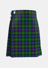Traditional_East_Lothian_Tartan_kilt_front_image_with_pleated_design_and_adjustable_buckles_for_men