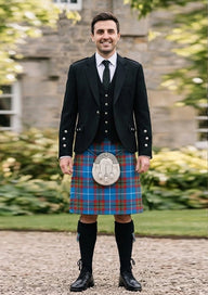Traditional_Edinburgh_tartan_1163_Kilt_and_Argyle_Jacket_Kilt_Outfit_front_image