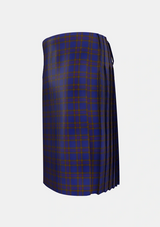 Traditional_Elliot_2_Tartan_596_kilt_left_image_with_pleated_design_and_adjustable_buckles_for_men