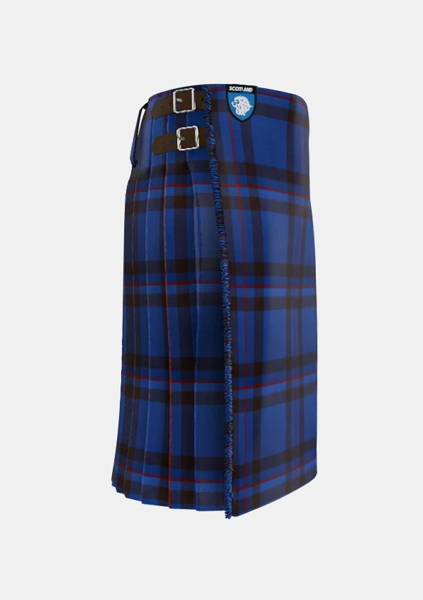 Traditional_Elliot_tartan_right_image_with_pleated_design_and_adjustable_buckles_for_men
