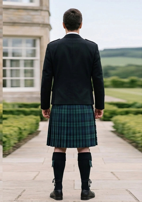 Traditional_Ellis_tartan_6166_Kilt_and_Argyle_Jacket_Kilt_Outfit_back_image