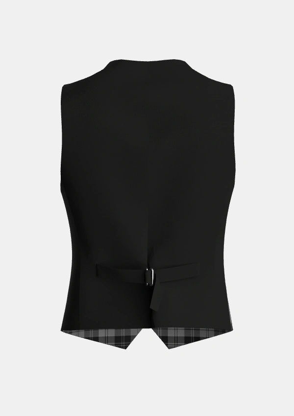 Traditional_Erskine_Black_and_White_Tartan_1246_Waistcoat_back_image