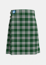 Traditional_Erskine_Green_Tartan_941_kilt_front_image_with_pleated_design_and_adjustable_buckles_for_men