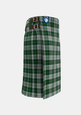 Traditional_Erskine_Green_Tartan_941_kilt_right_image_with_pleated_design_and_adjustable_buckles_for_men