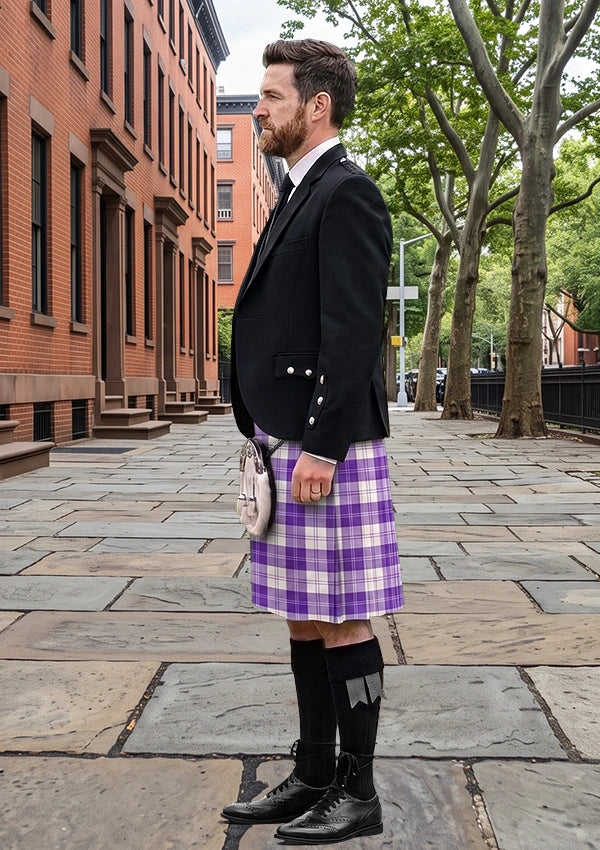 Traditional_Erskine_Purple_Tartan_Kilt_and_Argyle_Jacket_Kilt_Outfit_left_image