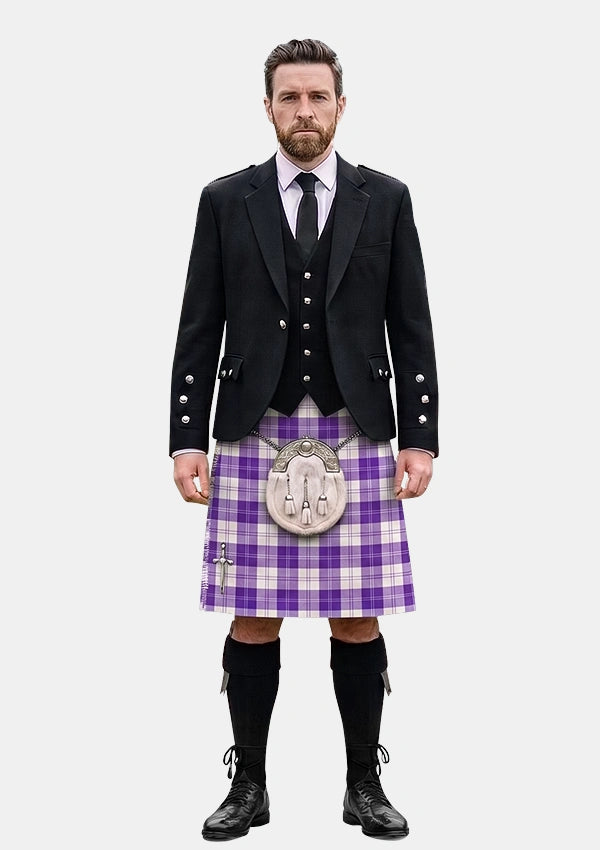 Traditional_Erskine_Purple_Tartan_Kilt_and_Argyle_Jacket_Kilt_Outfits_front_image