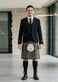 Traditional_Eternity_tartan_Kilt_and_Argyle_Jacket_Kilt_Outfit_front_image