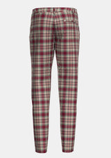 Etive Burgundy Tartan Trouser
